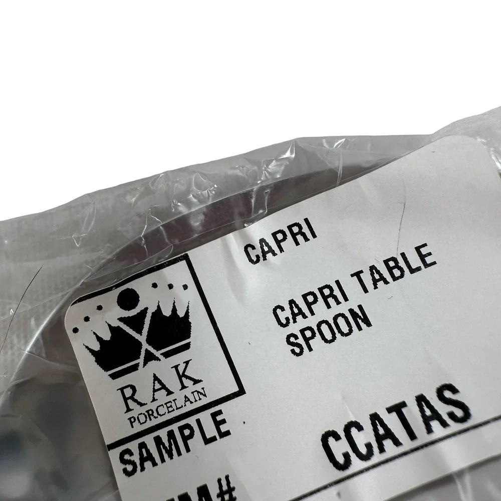 RAK‎ Porcelain Capri 18/10 Stainless Steel Flatware Set 8 Sample Polished